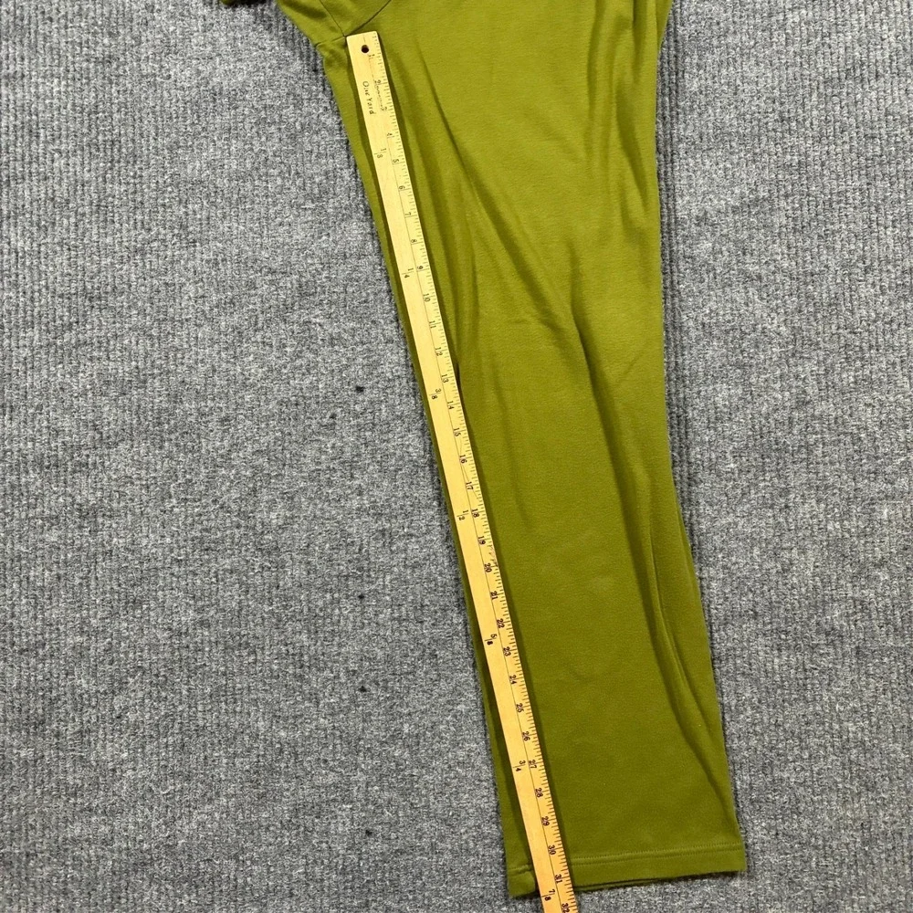 Roaman's Womens‎ Lounge Pants Size 18/20 Tall Green Elastic Waist Pull On